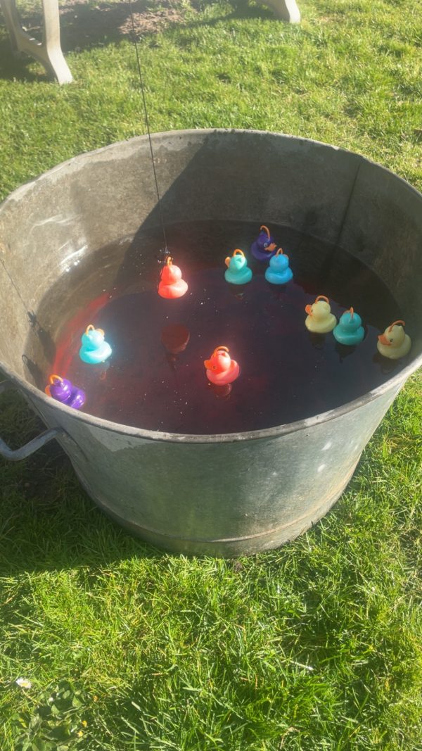 LOCATION Pêche aux canards + bassine en zinc