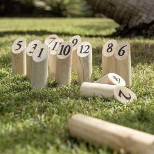 JEU DE QUILLES FINLANDAISES EN BOIS
